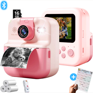 Kindercamera met Fotoprinter & Fotospeurtocht