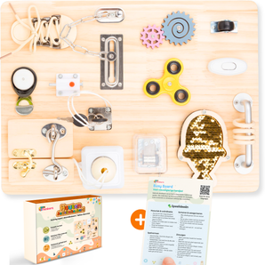 Houten Activiteitenbord - Busyboard