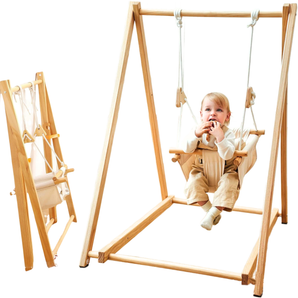 Houten Babyschommel - Inklapbaar